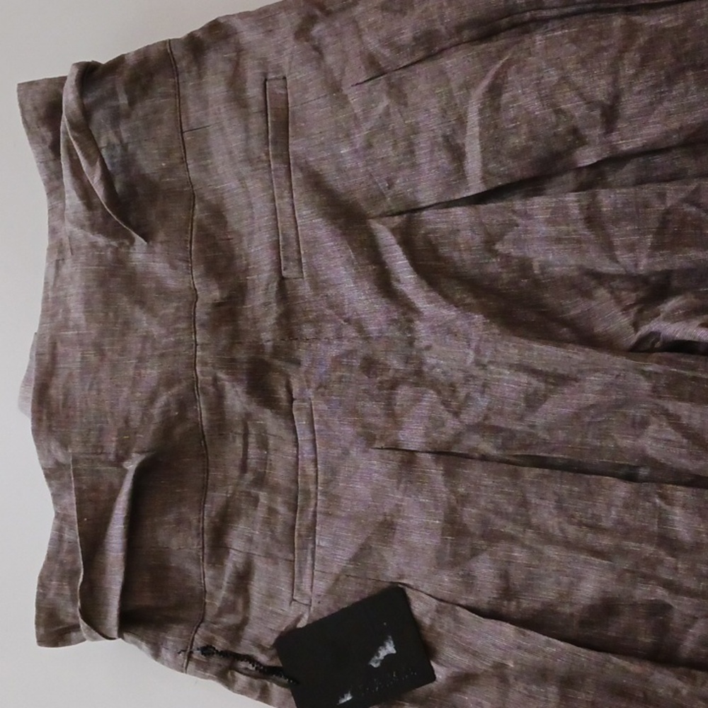 NWT L.A.M.B.Gven Stefani Toffee Combo Pants Size 4 - Picture 11 of 12